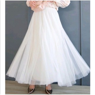 Luckyrose Tutu Skirt | Rok Tutu 3 lapis | tille skirt rok tille bawahan wanita | flare skirt rok flare | rok panjang polos |long skirt