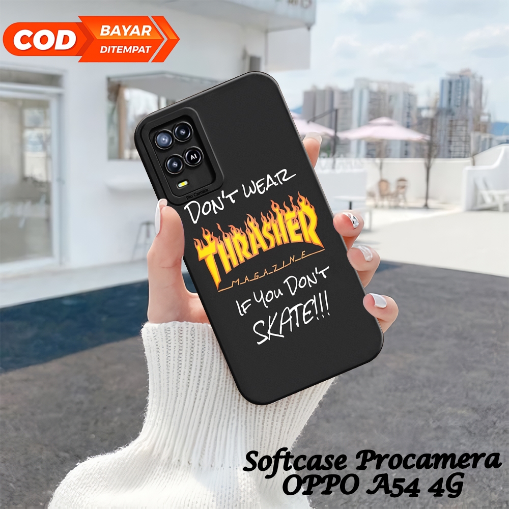 เคส HP Oppo A54 - เคส Oppo A54 Softcase - เคสแฟชั่น - เคส Oppo A54 - Pro Camera Softcase - Tpu - เคส