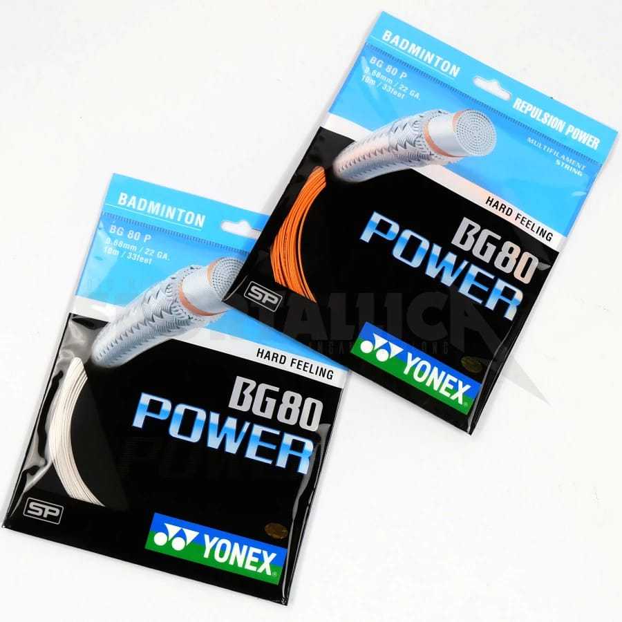 YONEX BG 80 POWER ORIGINAL SP HOLOGRAM BADMINTON STRINGS