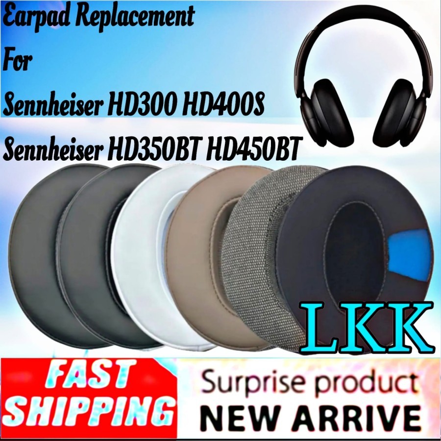 Sennheiser HD350BT HD450BT HD400S HD 350BT 450BT 400s 300 350 450 HD300 HD350 HD400 HD450 BT แผ่นรอง