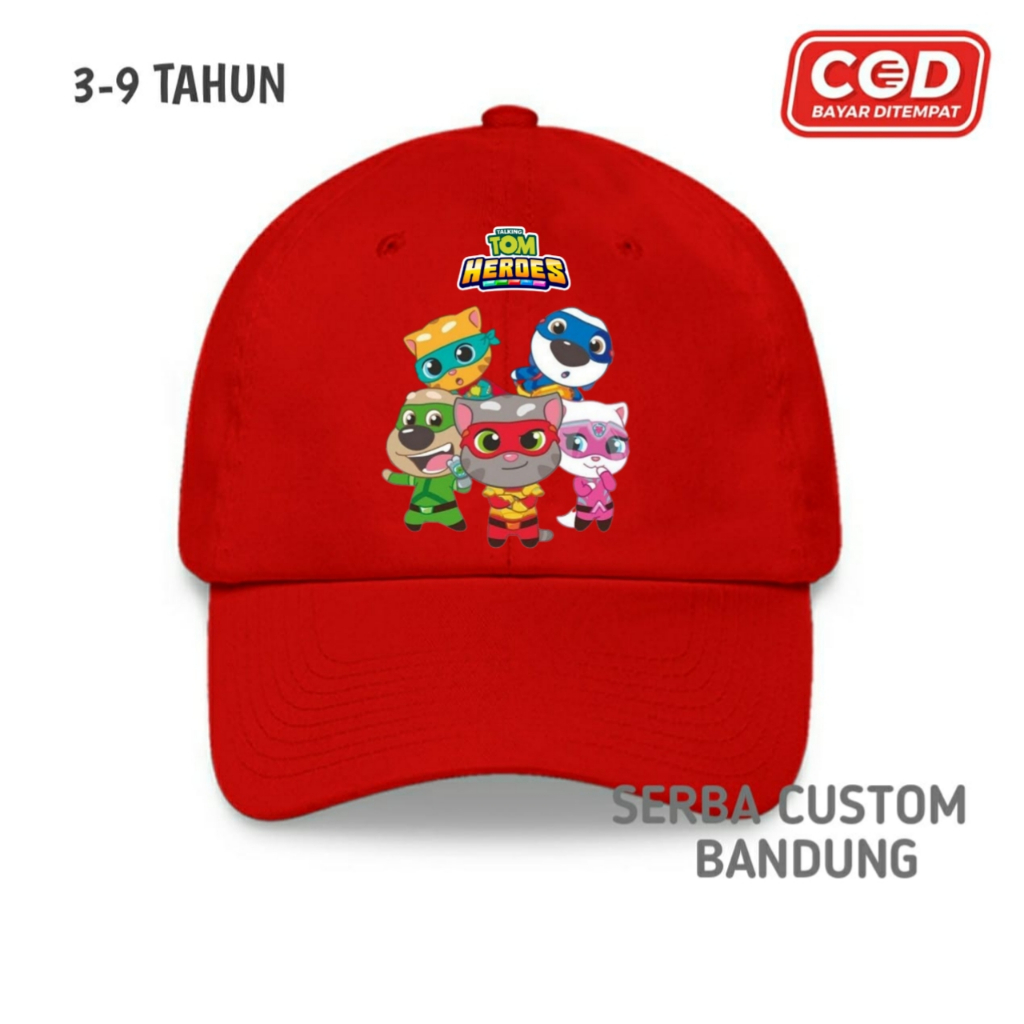 MY TALKING TOM HERO DASH KIDS BASEBALL CAP