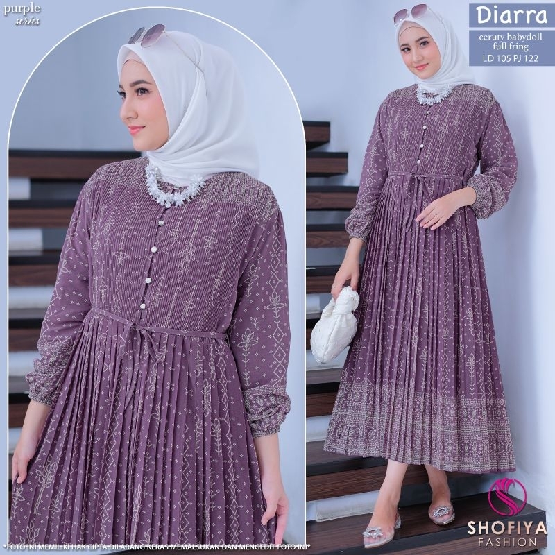 GAMIS DIARRA KRITA MIDI DRESS ORIGINAL SHOFIYA SFS