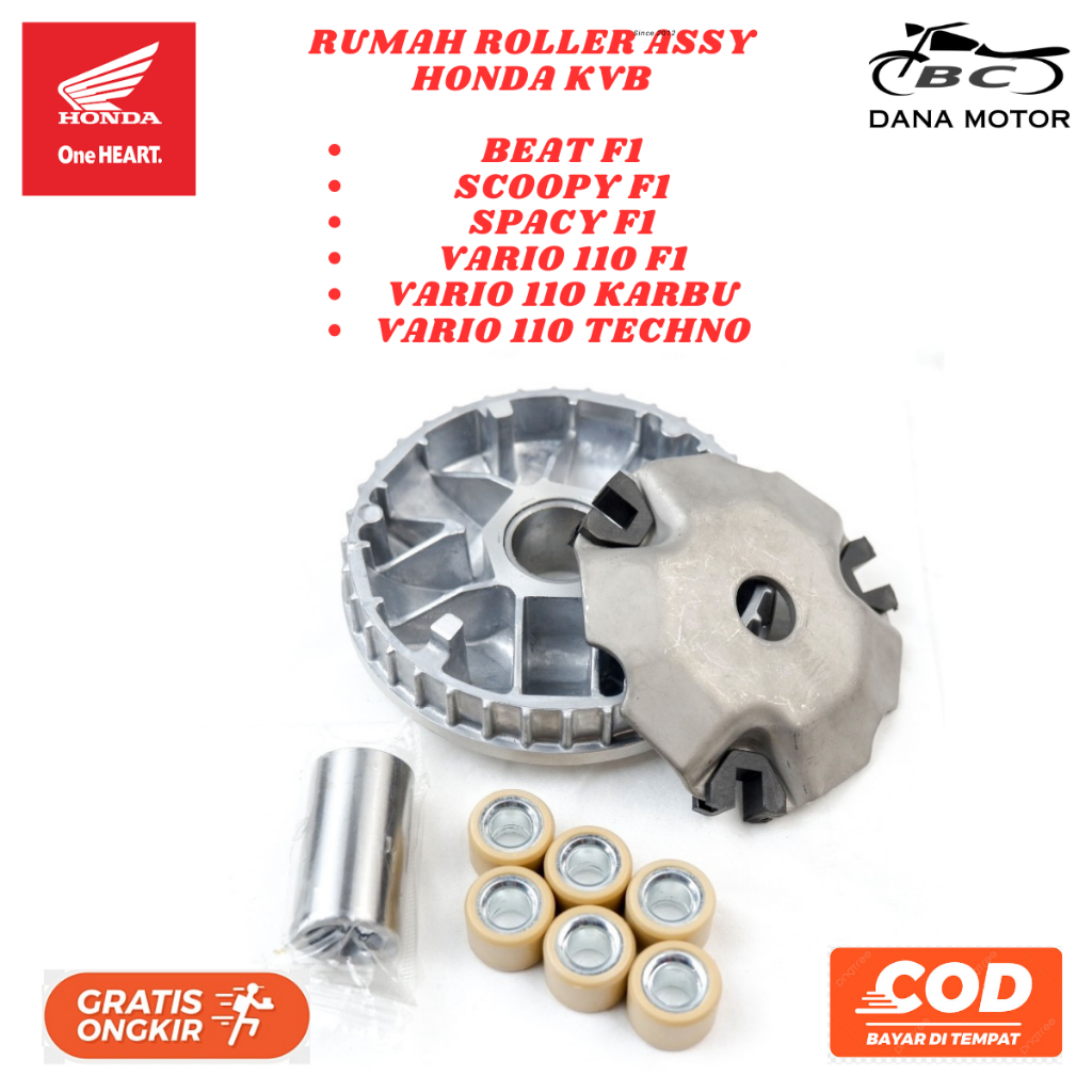 Original Vario คาร์บูเรเตอร์ Roller Housing / Original Primium Honda Beat Roller Housing - 22110-KVB