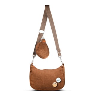 Tas Selempang Corduroy Vior Tas Slingbag Wanita Pushop