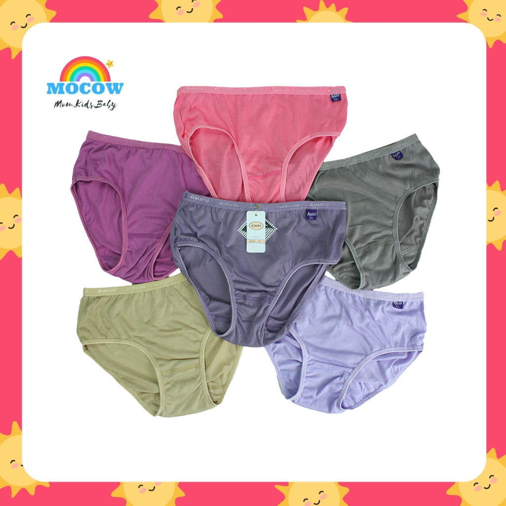 AYUMI UNDERWEAR | ชุดชั้นในสตรีสําหรับผู้ใหญ่ COTTON 100% / ซีดีสตรี / AYUMI MISTI / AYUMI CD