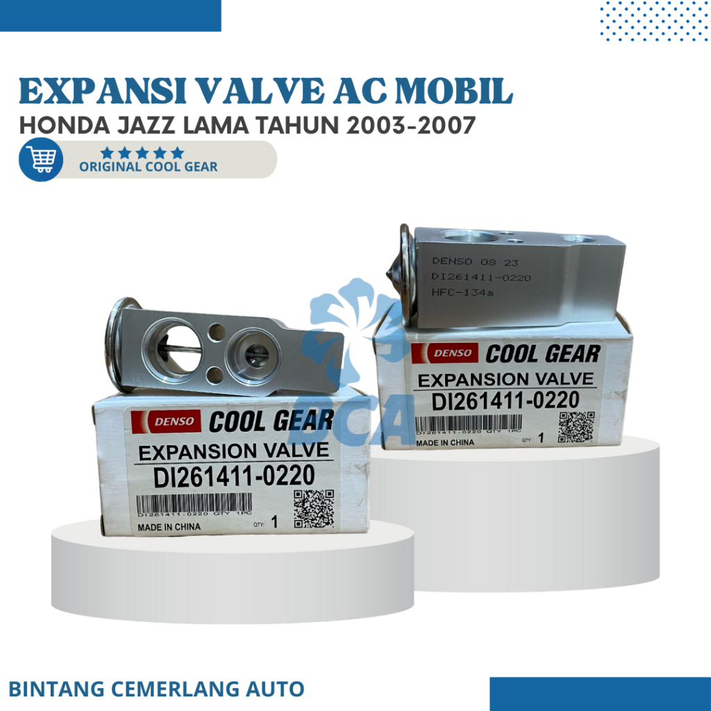 ประสบการณ์ AC สําหรับ Honda Jazz 2003-2007 เกียร์เย็นดั้งเดิม