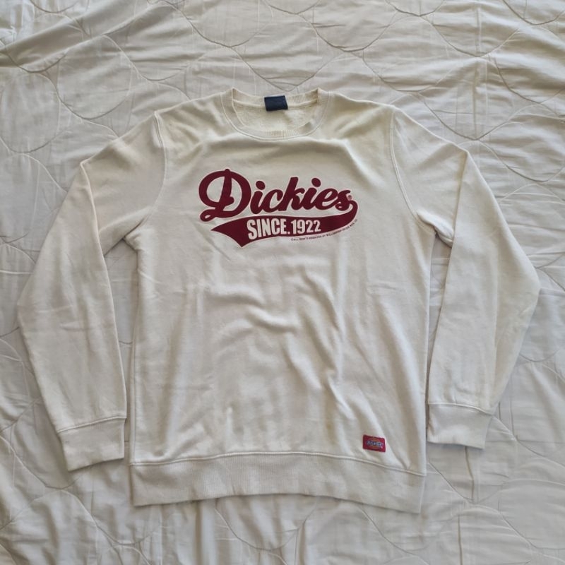 เสื้อคอกลม ผ้ากํามะหยี่ ลาย Dickies