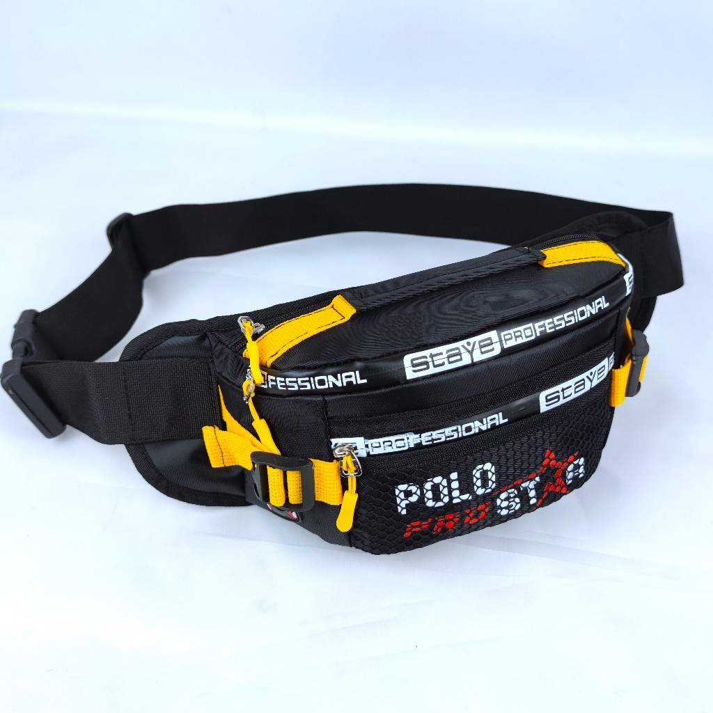 Polo PROSTAR - Waistbag Waterproof Nylon Parachute Waist & Shoulder Sling Bag
