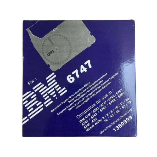MESIN เครื่องพิมพ์ดีดได้ริบบิ้น - IBM 6747