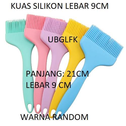 นําเข้าพิเศษ 28 21 17 ซม.ซิลิโคนเต็มรูปแบบ HEAT RESISTANT แปรง THICK น้ํามัน PAN TEFLON PAN เค้ก DEC