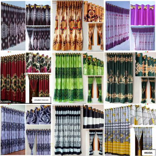 GORDEN SMOKRING 12 RING FREE TALI PINTU DAN JENDELA LEBAR 105CM TINGGI 220 Cm