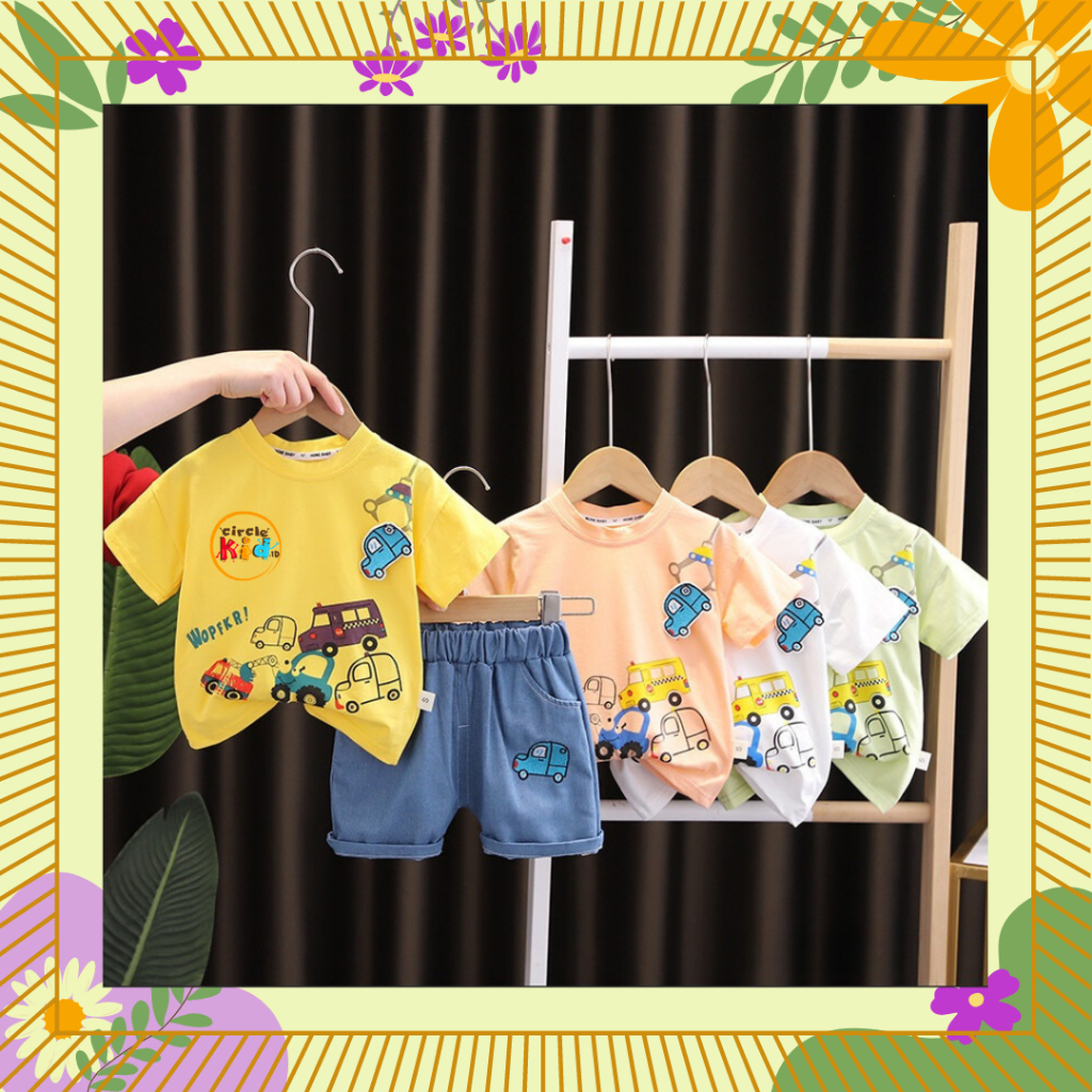 KATUN CIRCLEKID.ID ชุดสูทเด็กผู้ชายนําเข้าอินเทรนด์ เนื้อผ้าฝ้าย อายุ 1-4 ปี 21346