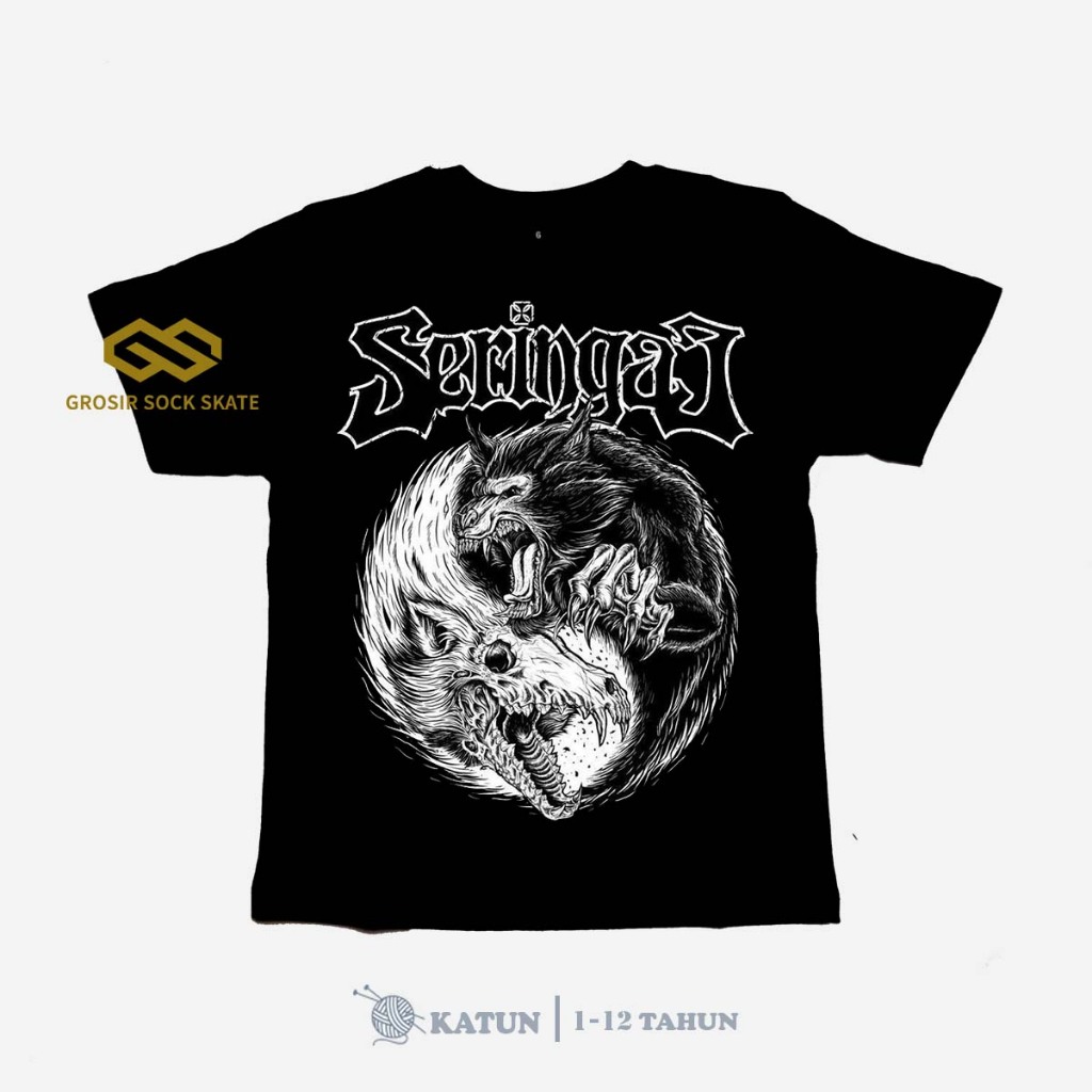 Children& 39;s BAND T-SHIRTS/Spine MUSIC T-SHIRTS AGE 1-12 YEARS