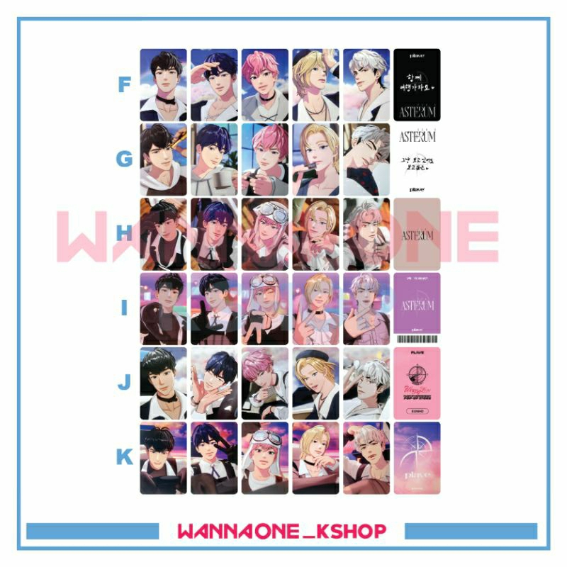 การ์ดรูปถ่าย PLAVE ASTERUM: อัลบั้ม 134-1