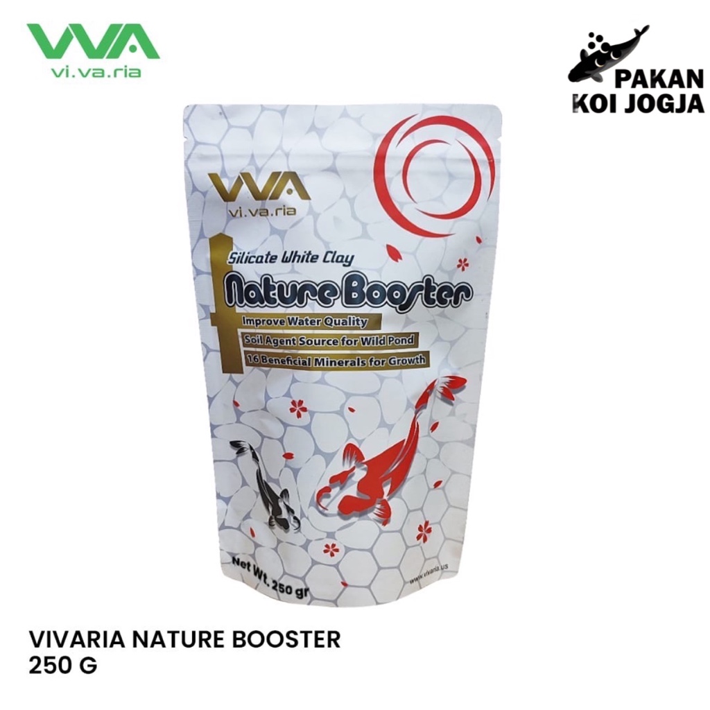 Vivaria Nature Booster 250 gr (แร่ธาตุสําหรับก้อย เชฟ ปลาล่าเหยื่อ)