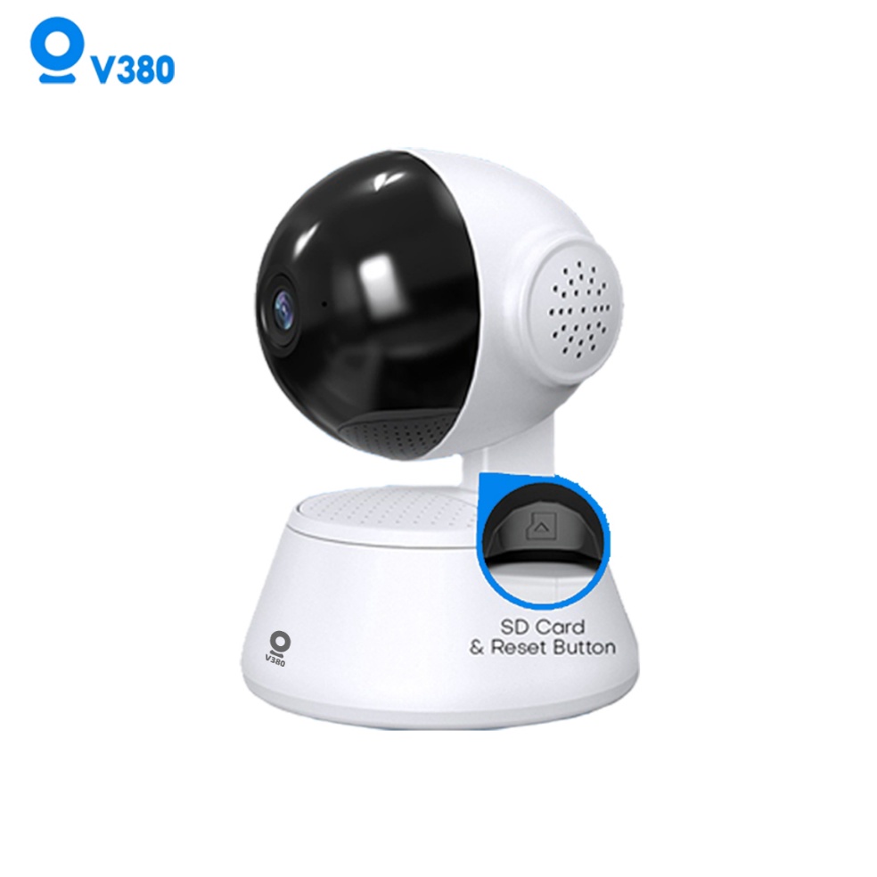 ใหม่ล่าสุด V38 Q6 PRO 18P 36 องศา HD Panoramic 3D WiFi Night Vision กล้องวงจรปิดเครือข่ายกล้อง PTZ ก