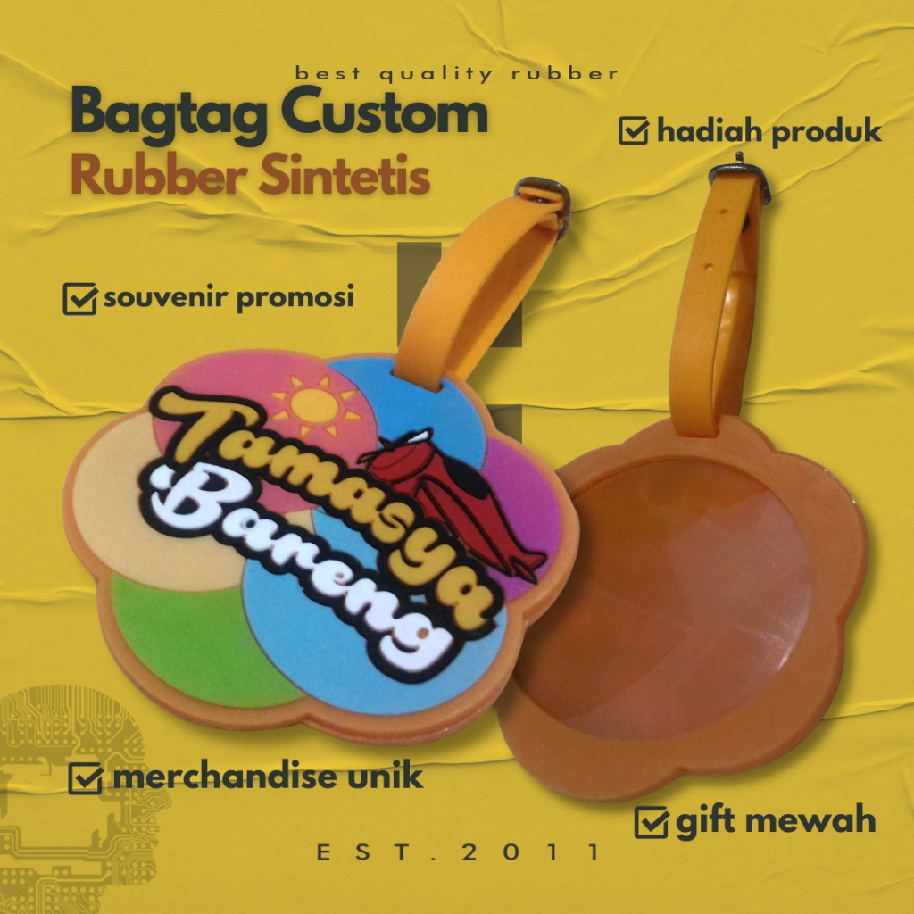 BAGTAG RUBBER CUSTOM TRAVEL BAG COMPANY TOURIST