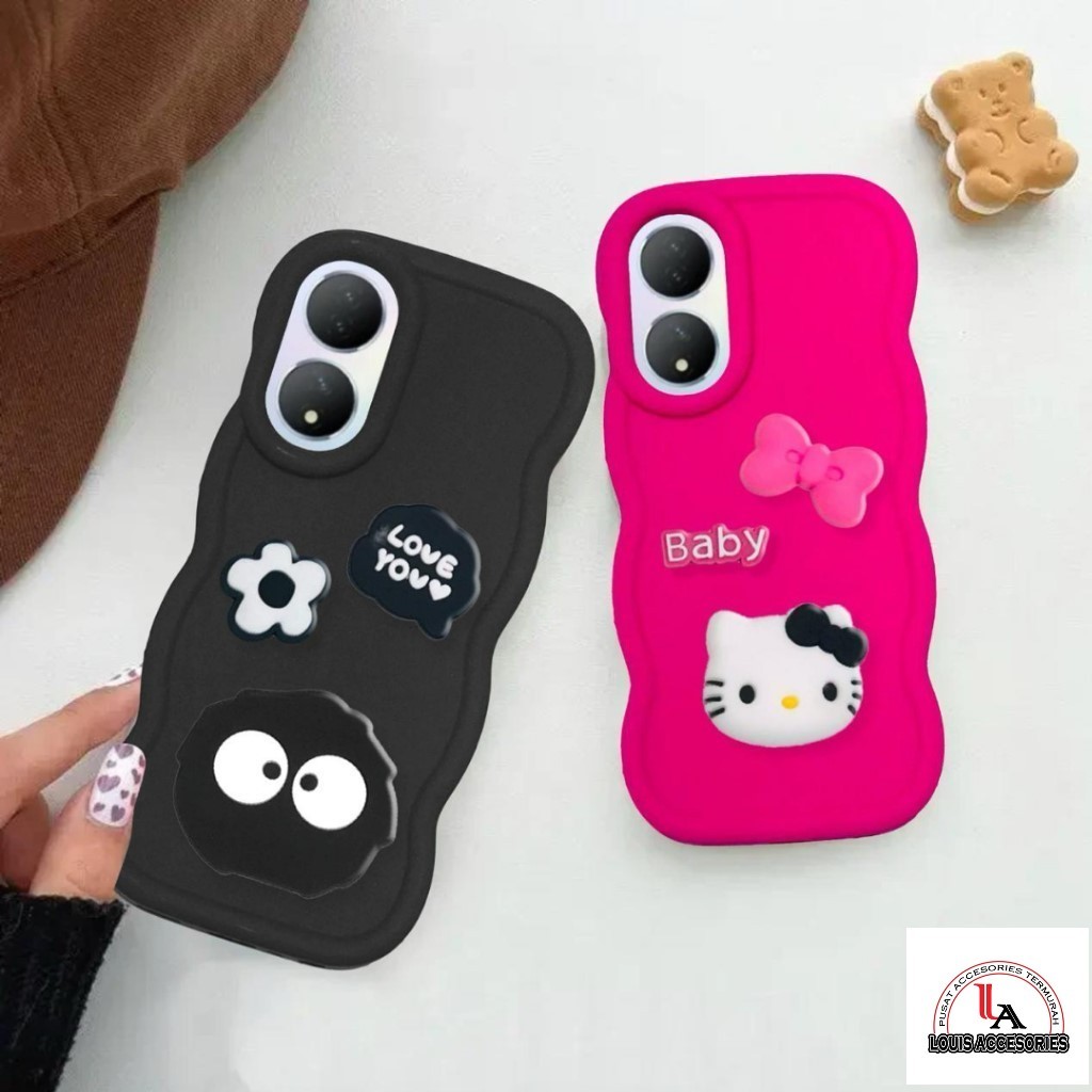 La-076 กรณีการ ์ ตูนน ่ ารักตุ ๊ กตา SAMSUNG A22 A23 A53 A33 A73 A03 A50 A30S A20 A30