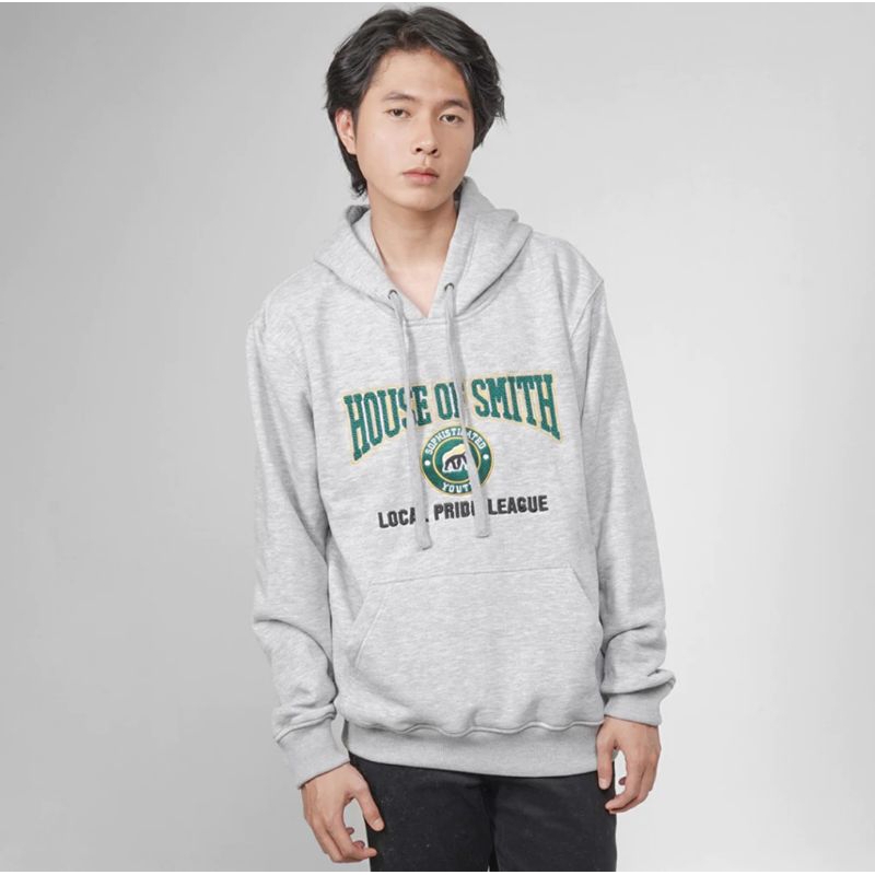 HOUSE OF SMITH SWETER HODIE PRIME HOS GREY / COOL GREY HODIE - COOL DISTRO HODIE