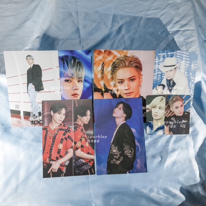 ให้โปสการ์ด Photocard ฟรี CAILIM ฟรี SuperM Baekhyun Taemin