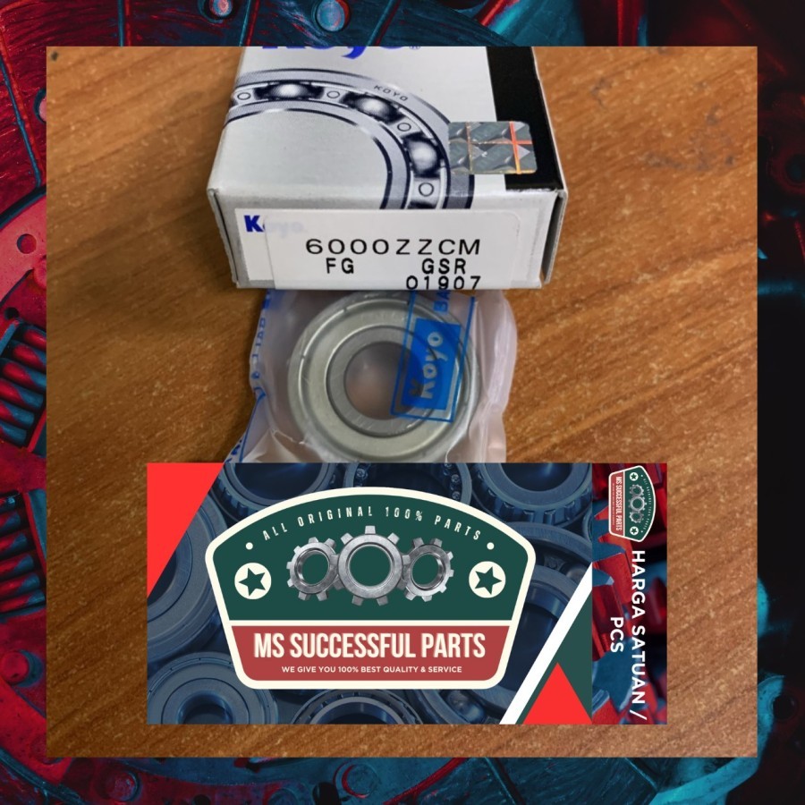 แบริ่ง 6000 ZZ KOYO JAPAN 6000ZZ