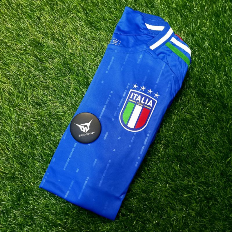 เสื้อกีฬาแขนสั้น ลายทีมชาติอิตาลี ยูโร 2024