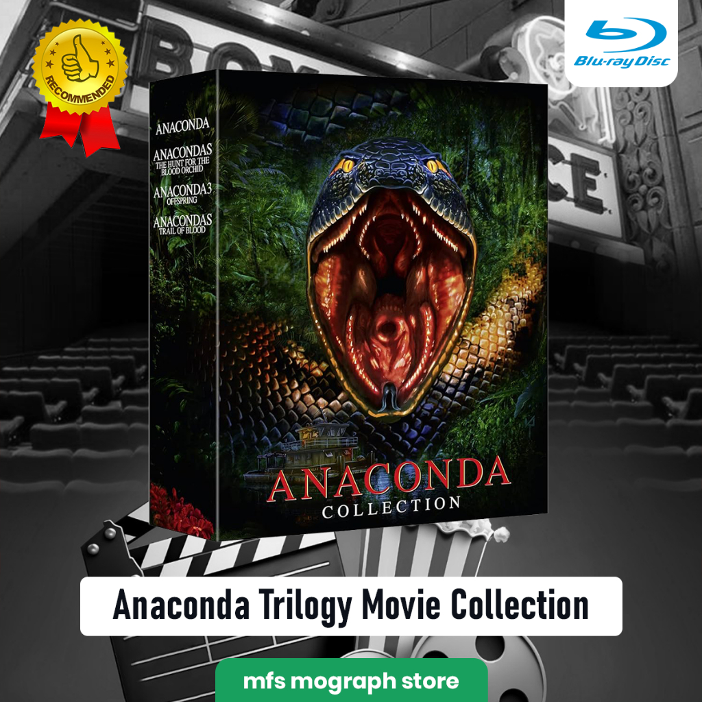 Anaconda Trilogy Collection Bluray