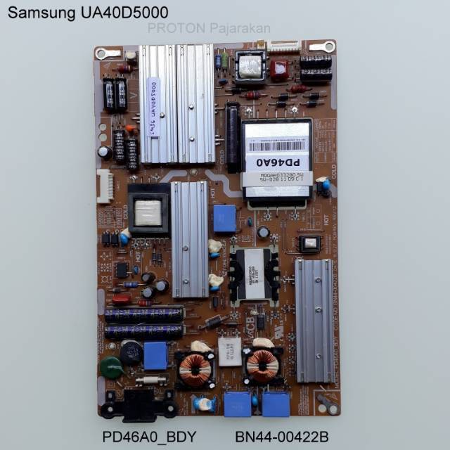 PSU LED TV Samsung 40D5000 UA40D5000 UA40D5000PM UA40D5000PMXXD แหล่งจ่ายไฟ PD46A0 BDY BN44-00422B ต