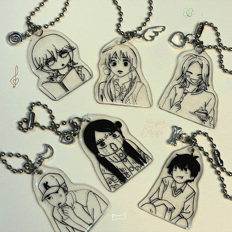 (อ่าน desc) kimi ni todoke พวงกุญแจจับคู่/ชาร์มโทรศัพท์ v.2