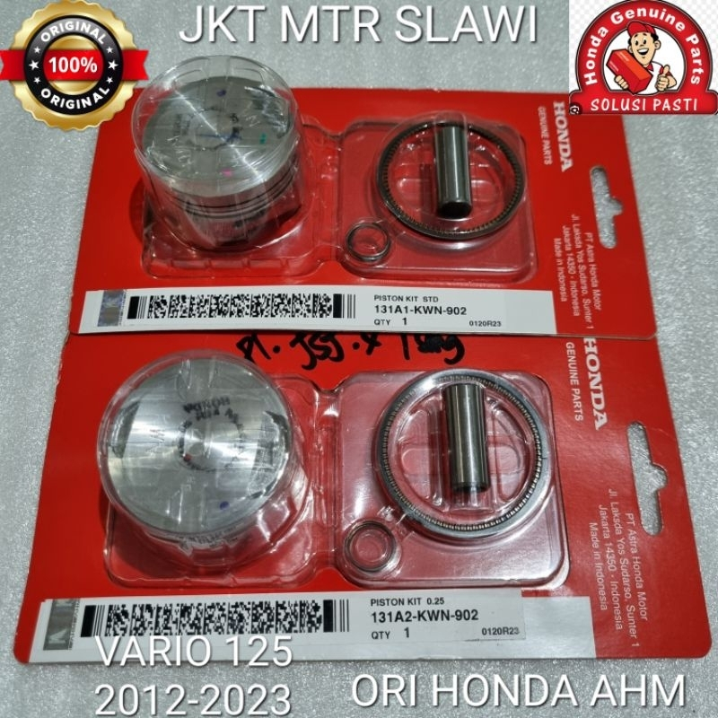 131A1/131A2/131A3/131A4/131A5-KWN-902 ลูกสูบชุดแหวน seher vario KWN 125 เก่า & vario 125 led 2012-20