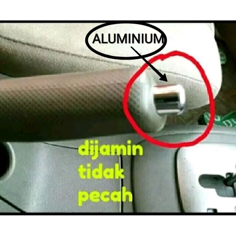 TOMBOL Aluminium Knob ปุ่มเบรคมือ (เบรกมือ) Avanza Xenia Terios Rush Innova Agya Alya Grandax