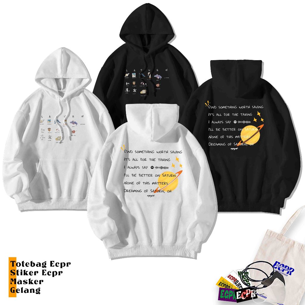 [AESTHETIC] HOODIE SZA SATURN VERSION COTTEN