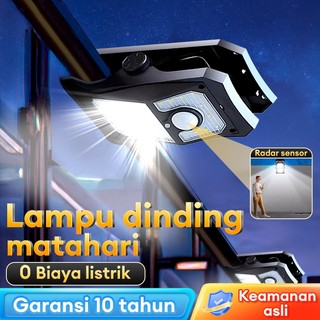 Lampu Tenaga Surya Lampu dinding matahari Surya Radar sensor  IP67 Tahan air luar ruangan Lampu pagar tenaga matahari Lampu Solar Cell Lampu Outdoor Lampu Taman LED Lights