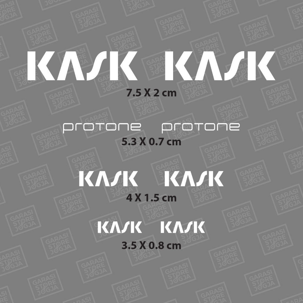 สติ๊กเกอร์ตัดหมวกกันน็อค Kask Protone