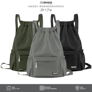 RHID - Tas Ransel Sekolah Pria Wanita Unisex Anti Air
