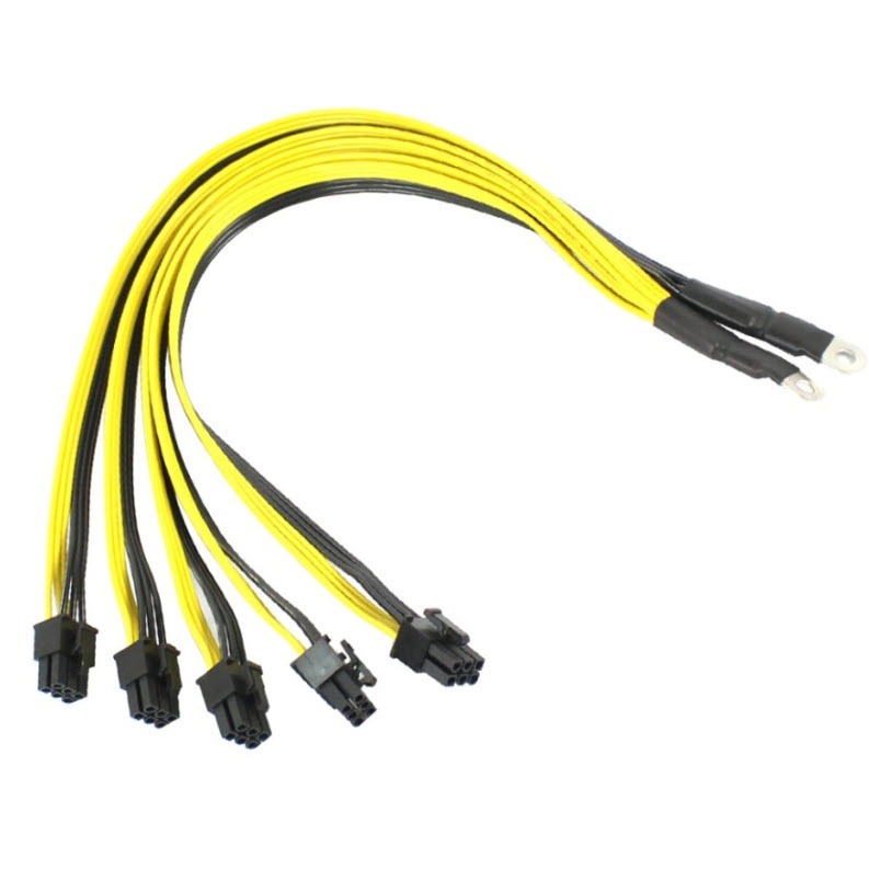 สาย POWER SUPPLY Bitmain Antminer APW7 S9 S7 L3 6PIN * 10