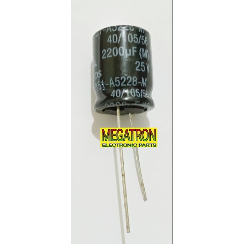 เอลโก้ 2200uf/25v***