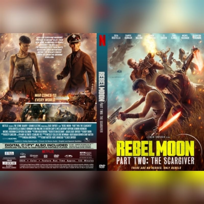 REBEL MOON Movie Cassette PART 2: THE SCARGIVER - 2024 - HD