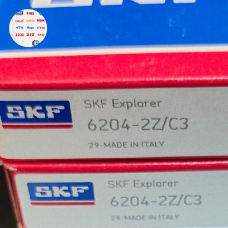 แบริ่ง 6204 ZZ C3 SKF ORIGINAL