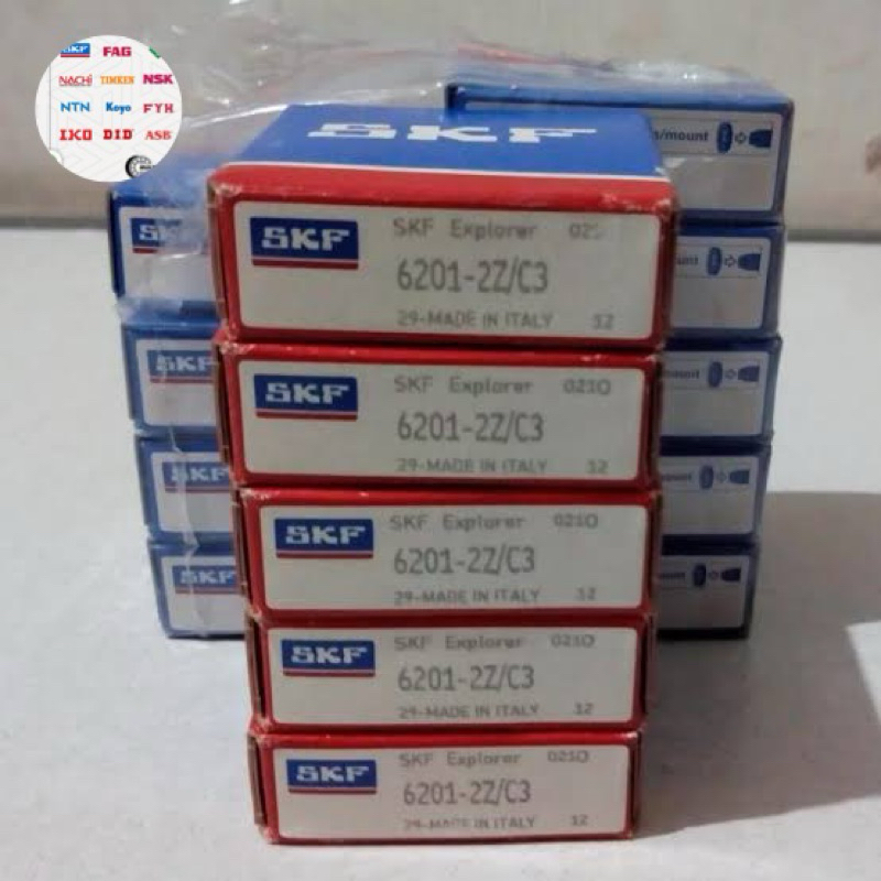แบริ่ง 6201 ZZ C3 SKF ORIGINAL