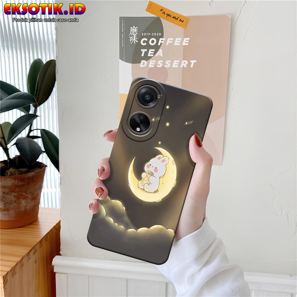 เคส Oppo A98 5G - เคส Oppo A98 5G - เคสแฟชั่นล่าสุด - Oppo A98 5G Silicone - Cool and Cute Motif - เ