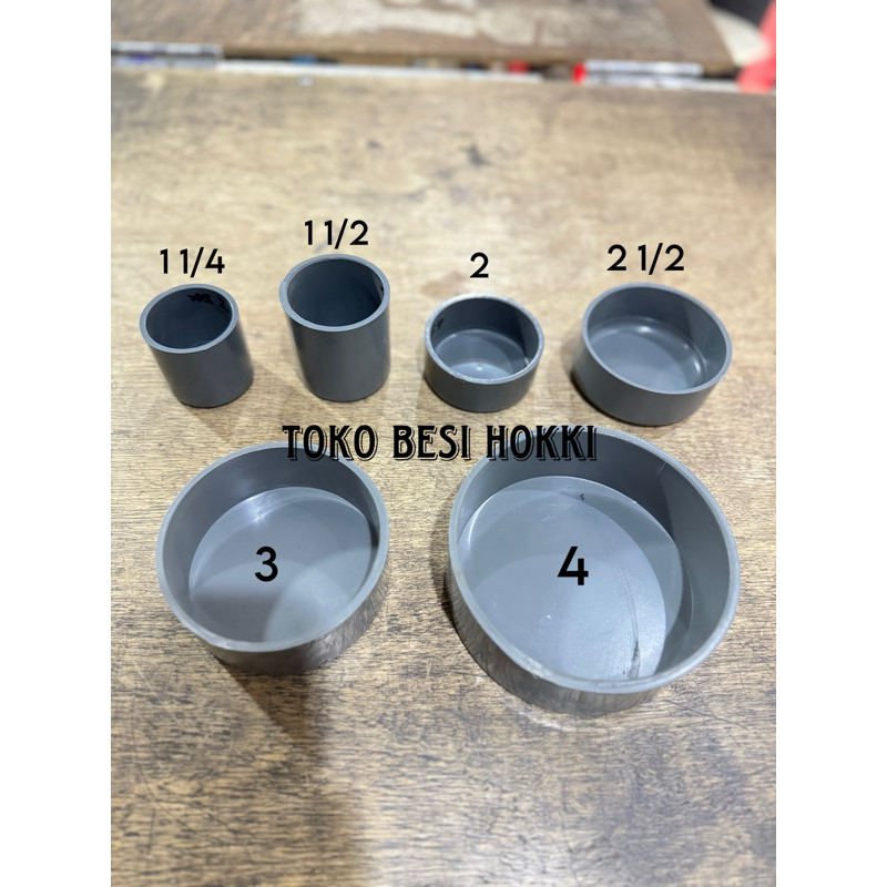 Grest PVC Cap / Dop Cap / Grest PVC pipe Cap (1 1/4 - 2 1/2)
