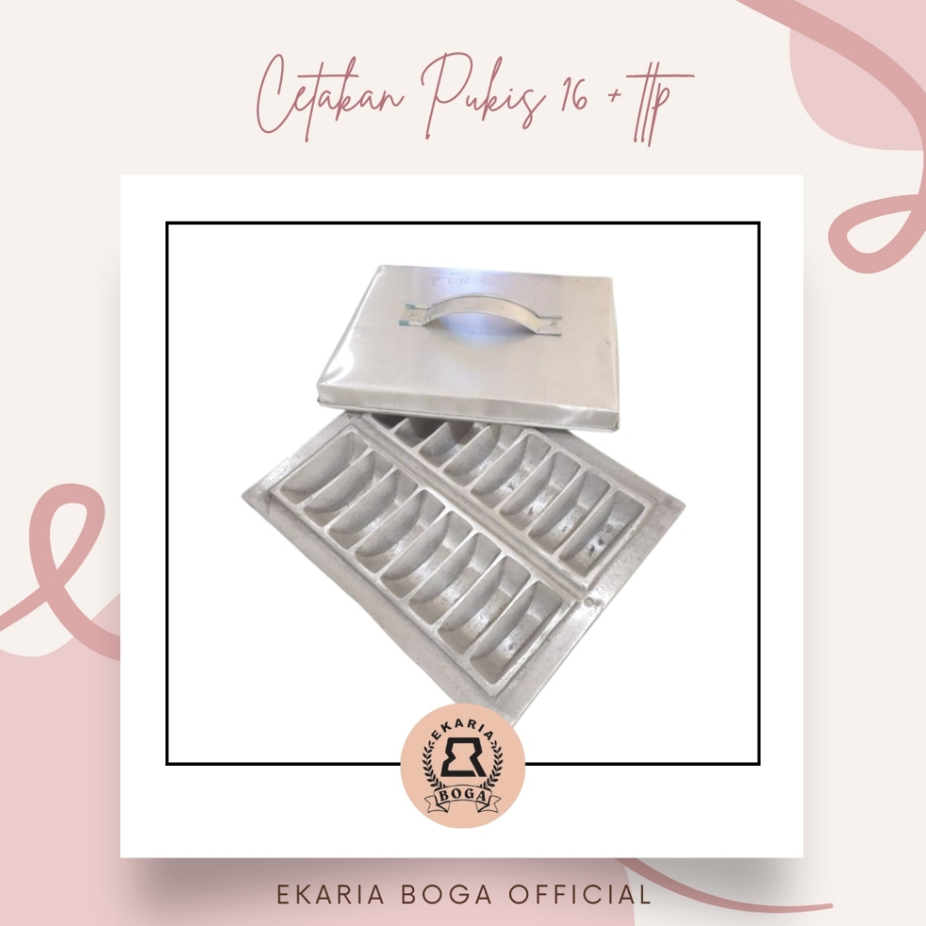 กระทะ | BANDROS เค้ก MOLD | แพนคอง | แรนเจอร์อิน | 16รู | PUKIS MOLD 16 + TTP