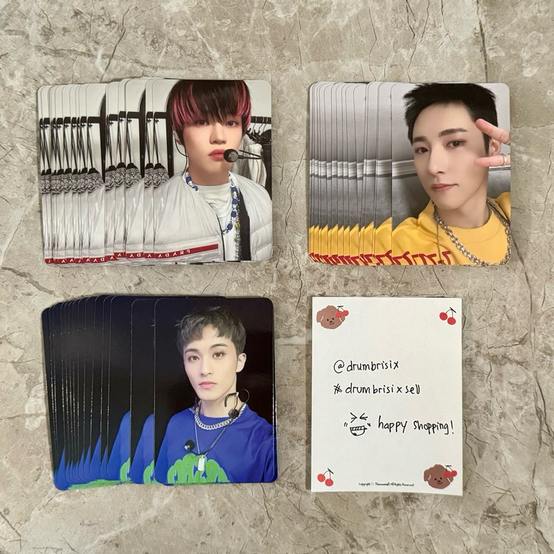 Ready PC อย่างเป็นทางการ NCT DREAM GLITCH MODE POB MECIMA SHOP LUCKY DRAW MARK CHENLJUN PHOTCARD