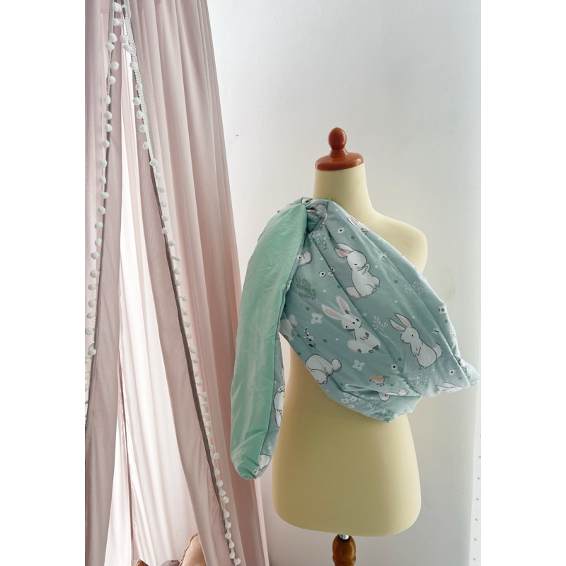 KATUN LOKAL Moochi ชุดสลิงเด็กผ้ากันเปื้อนพยาบาลพยาบาลทารกแรกเกิดผ้าฝ้ายท้องถิ่น