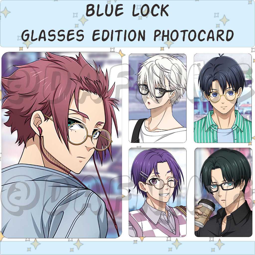 Blue LOCK GLASSES EDITION โฟโต้การ์ด ANIME
