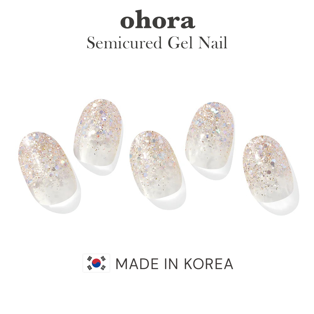 Ohora Sparkle Glam - เพ้นท์เล็บเจลกึ่งเกิด