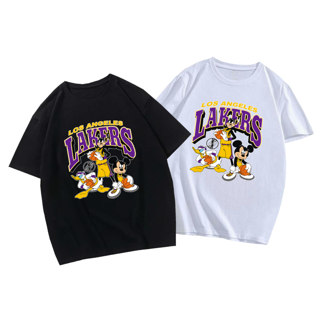 เสื้อยืด Los Angeles Lakers Uniex Tops