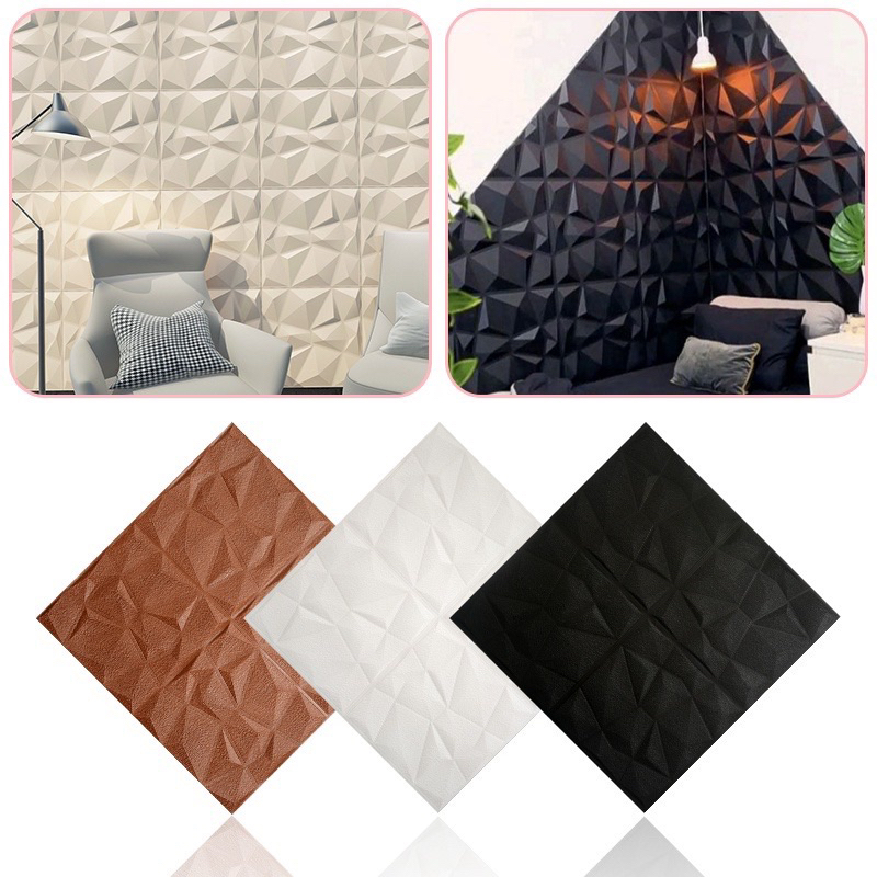 สติ๊กเกอร์ WALLFOAM DIAMOND 3D WALLPAPER WALLPAPER