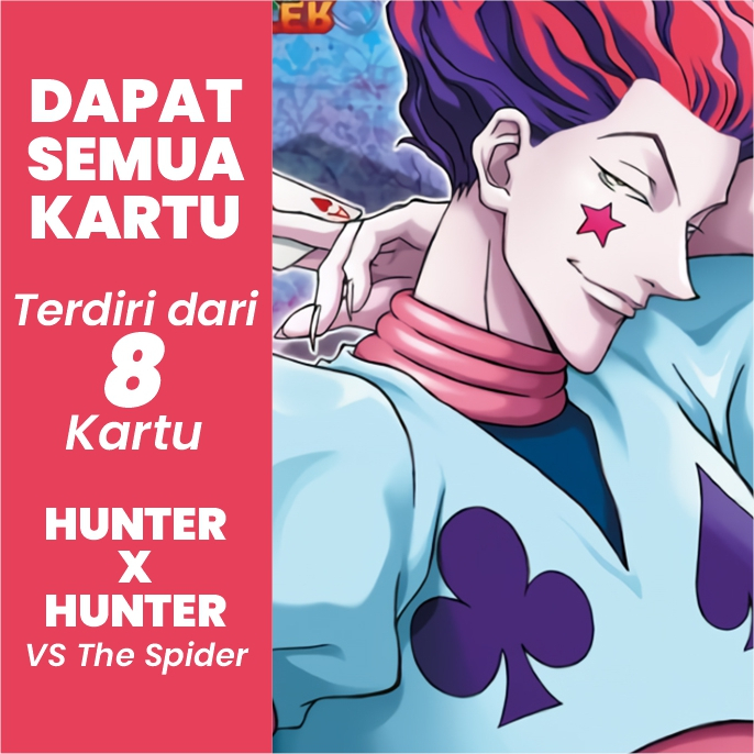Hunter X Hunter Photocard VS The Spider hunterXhunter